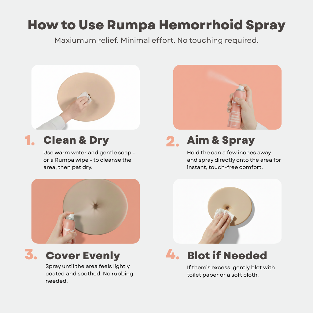 Rumpa - Hemorrhoid Relief Spray